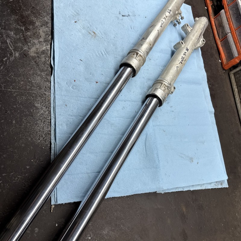 1988 Honda Xr250r Xr 250r Motorcycle front Suspension Forks