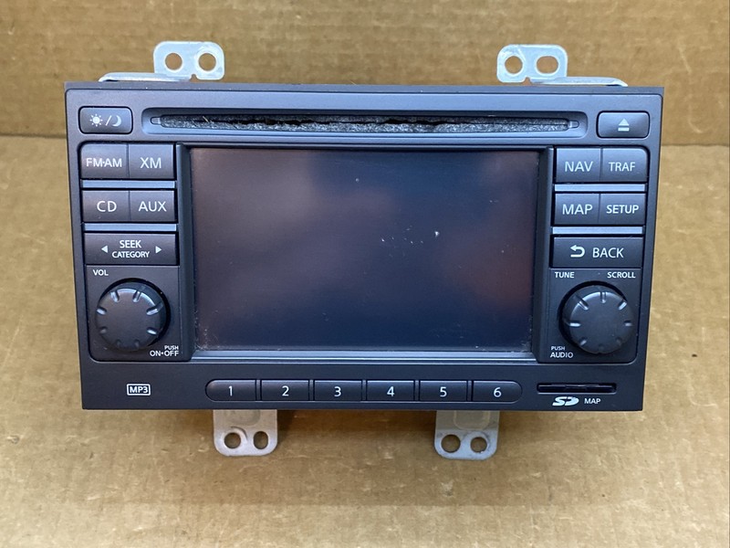 13-15 Nissan Rogue 6 Disc CD GPS Nav Navigation Radio Receiver 259151VY1B OEM