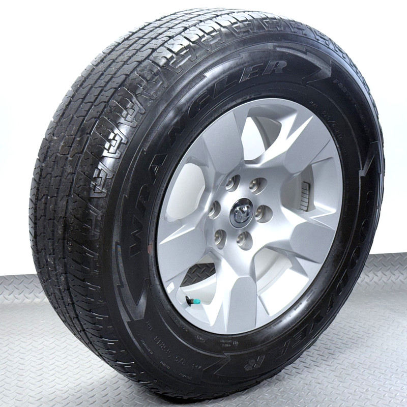✅ 19-25 RAM 1500 OEM FACTORY 18" SILVER ALLOY WHEEL 275/65 R18 6-Lug RIM TIRE #2