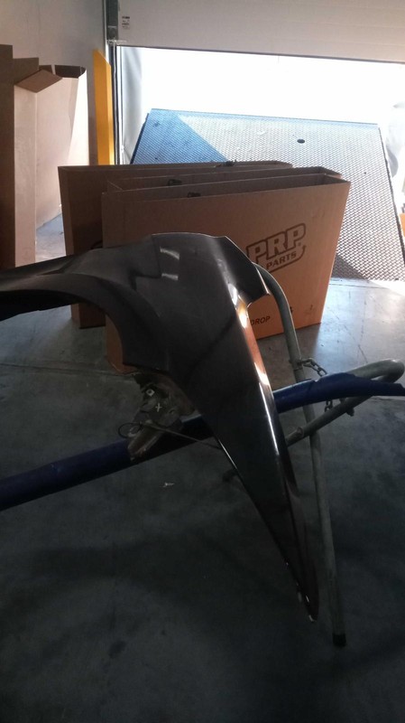 2017 Hyundai Elantra Right Fender Black Used OEM 635603 84000 Miles