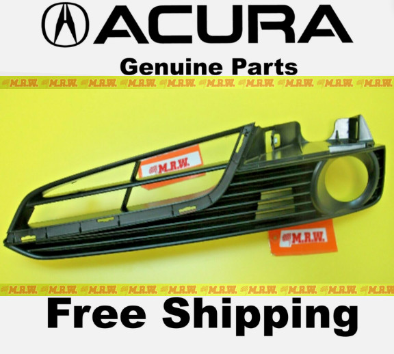 BUMPER GRILLE GRILL FILLER FOG LIGHT LAMP COVER Driver SIDE L for ACURA TL 12-14