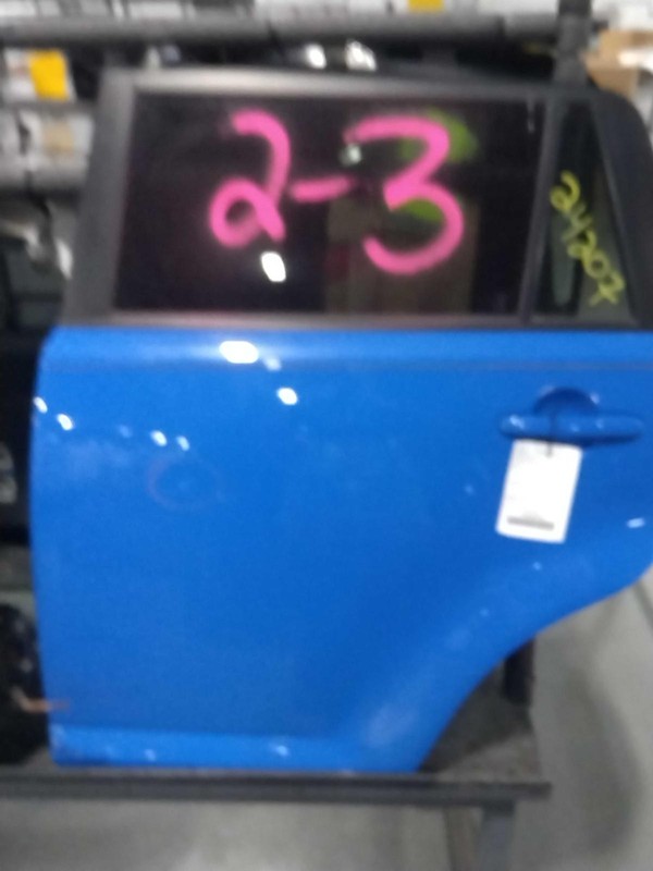 2011 SCION XB Rear Left Door Blue 537891 Used 130K Miles OEM Replacement