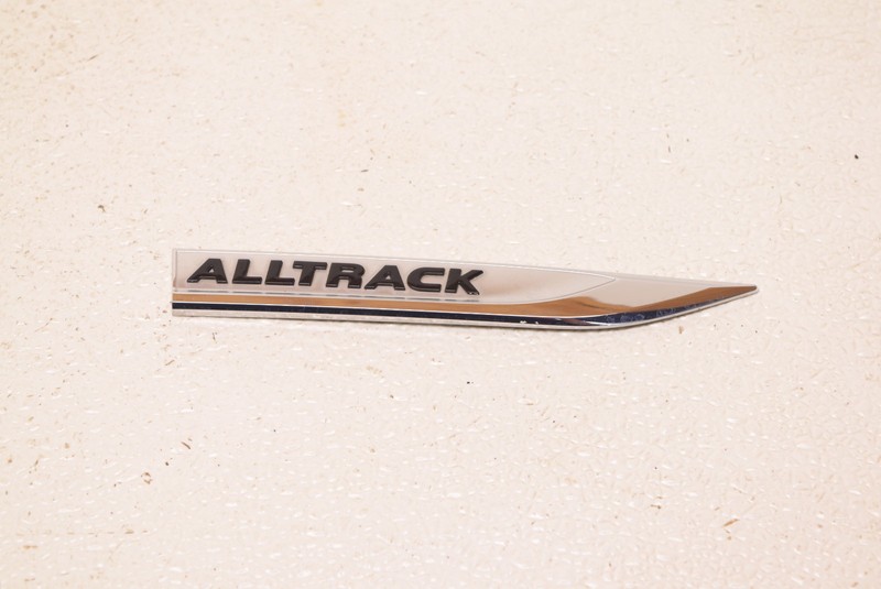 MK7 VW Golf Alltrack Right Fender Emblem Badge Passenger Side Oem 2017-2019