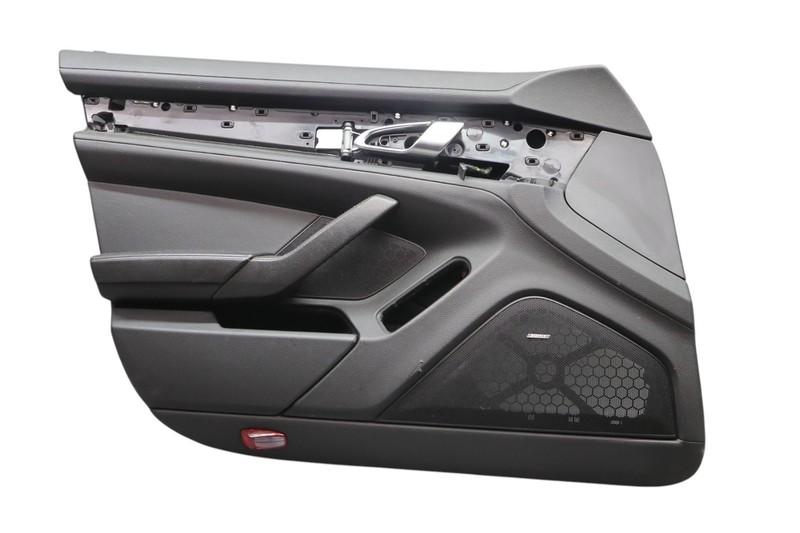 10-16 Porsche Panamera 970 Front Left Driver Side Interior Door Panel Black OEM