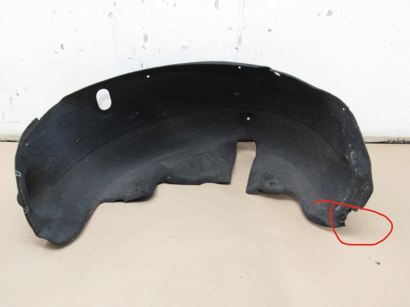 Mercedes SLK55 R171 2006 Rear Left Fender Liner Splash Shield Cover 04-11 *