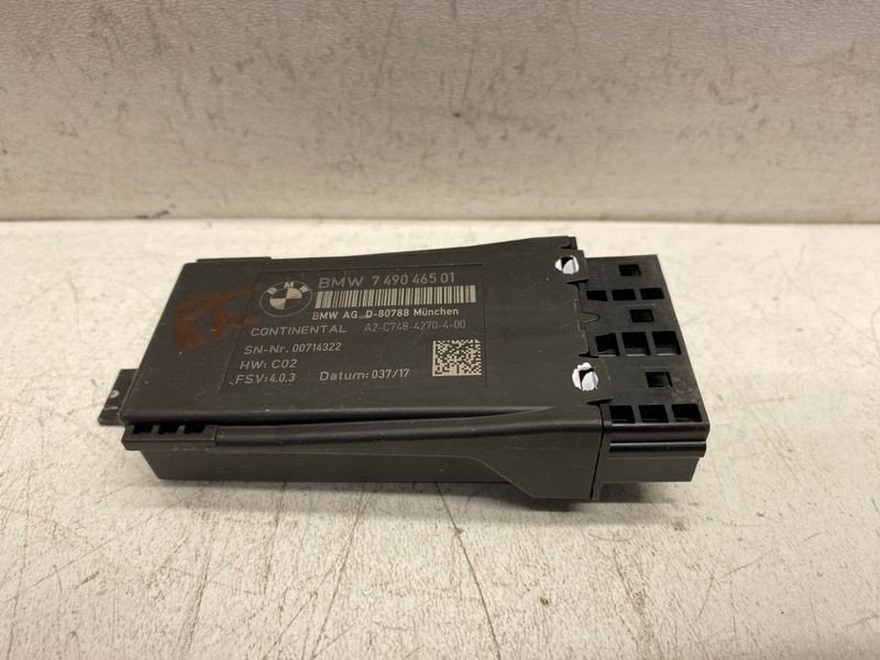 2016-2019 BMW X1 RIGHT FRONT SEAT CONTROL MODULE OEM