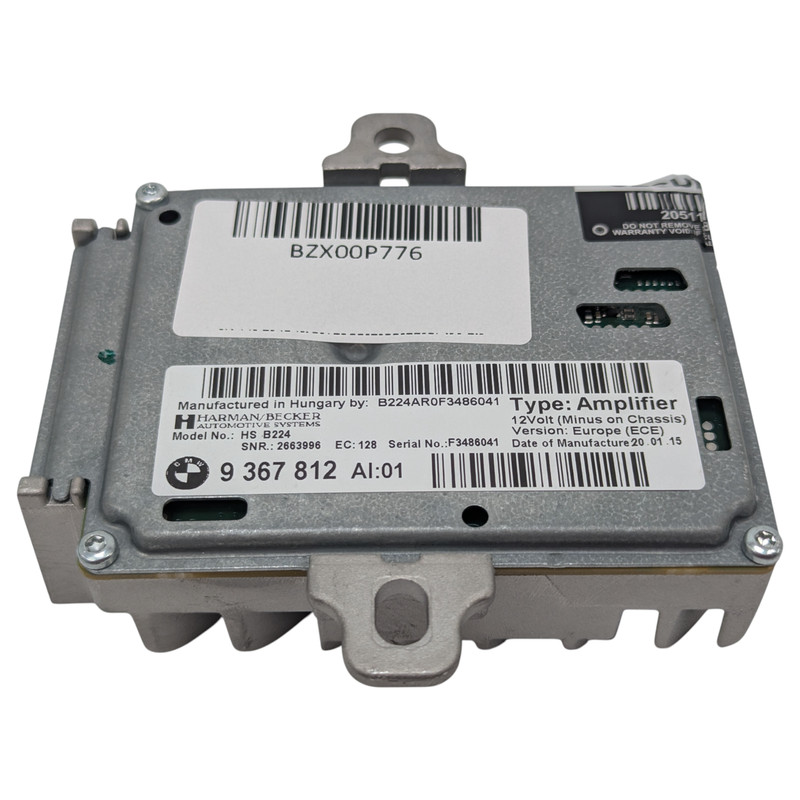 2012-2018 BMW F30 F31 F36 F32 ACTIVE SOUND AUDIO CONTROL MODULE AMP 9 367 812