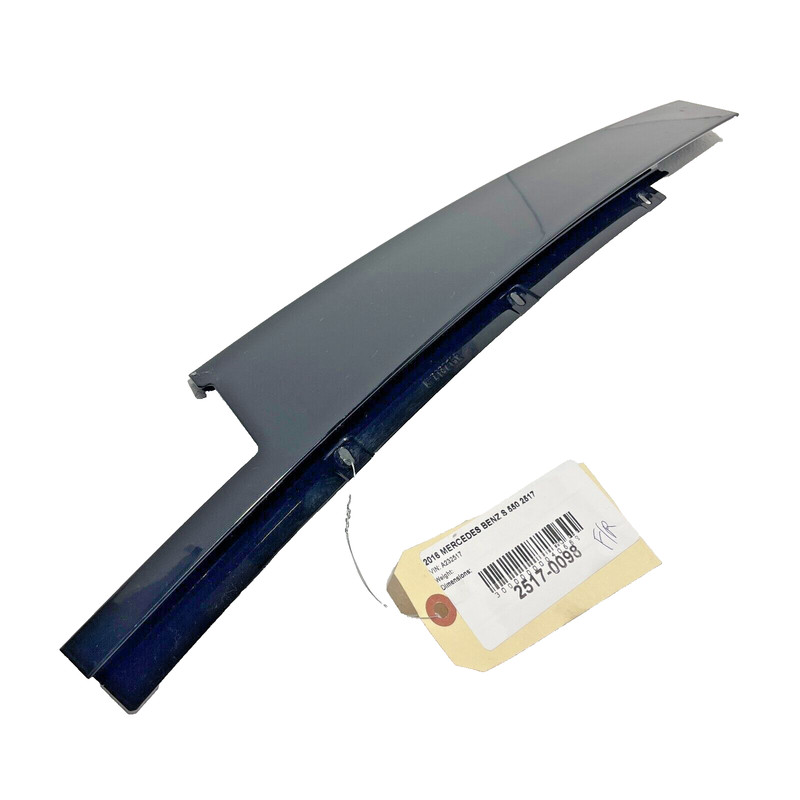 2014-17 MERCEDES S600 S550 W222 FRONT PASSENGER DOOR B PILLAR WINDOW MOLDING OEM