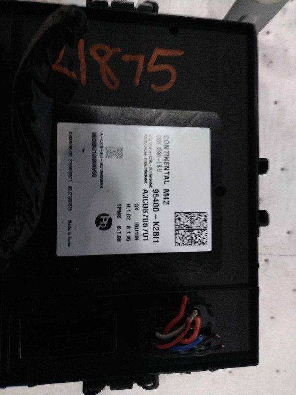 2022 Hyundai Venue Body Control Module OEM 95400K2BI0 40K Miles Red