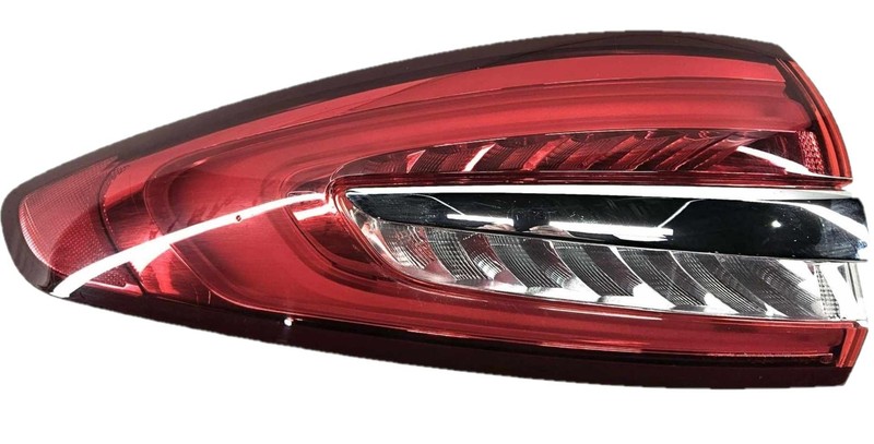 2017-2018 Ford Fusion Left Driver LH Rear Decklid Mounted Tail Light Titanium