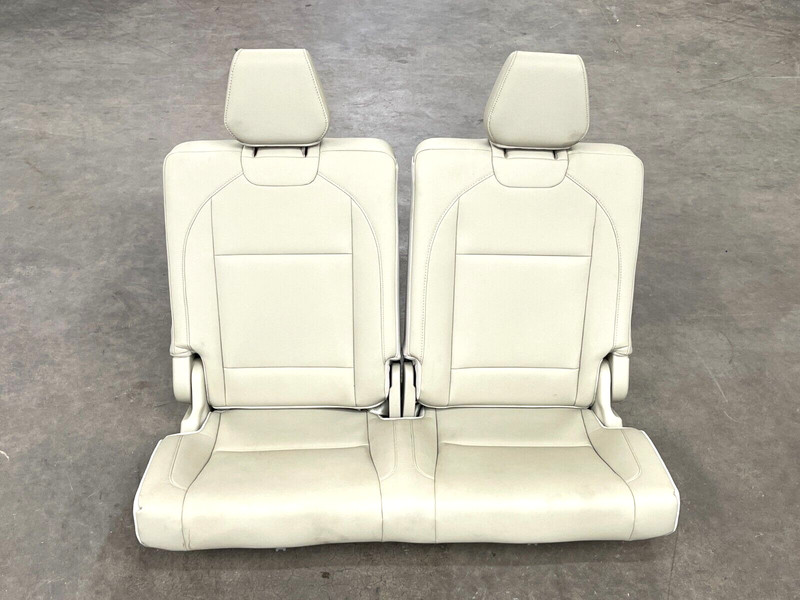 ⭐2014-2015 ACURA MDX 3RD ROW RIGHT & LEFT & CENTER SEAT LEATHER TAN OEM LOT2414