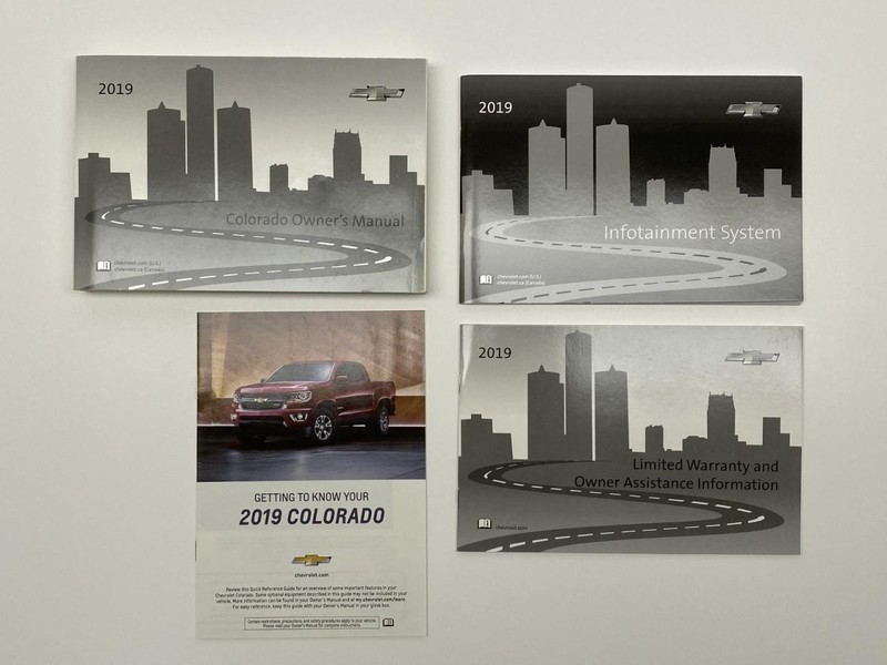 Owners Manual 2019 Chevrolet Colorado 86632