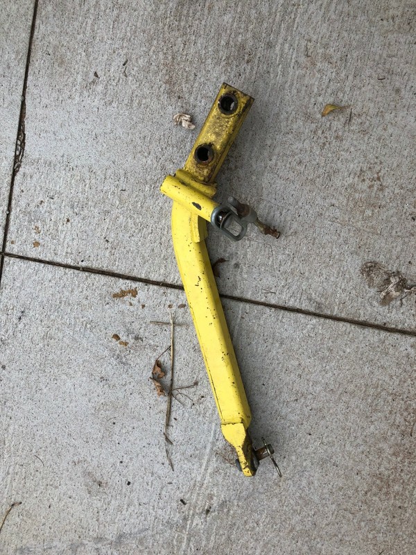 john deere 60" commercial front mower deck left lifting arm F910 F930 F935