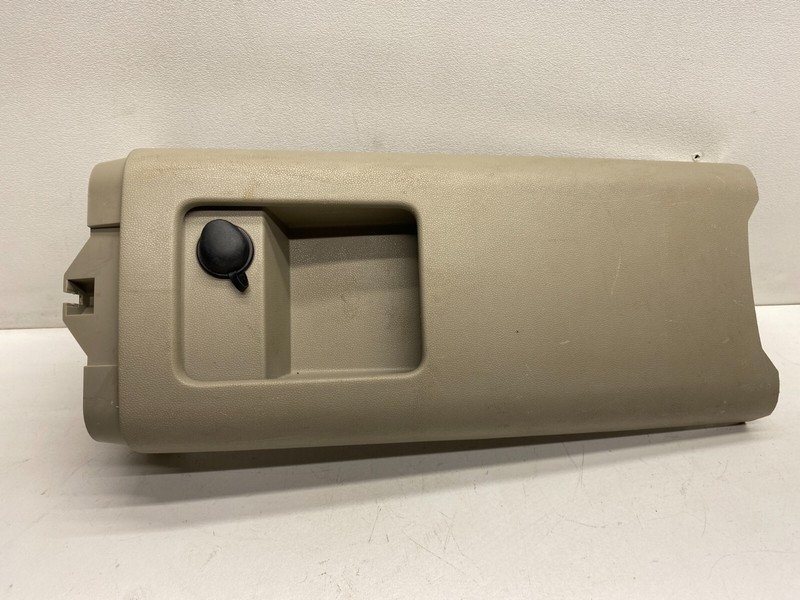2008-2011 MERCURY MARINER CENTER CONSOLE REAR TRIM PANEL COVER TAN OEM