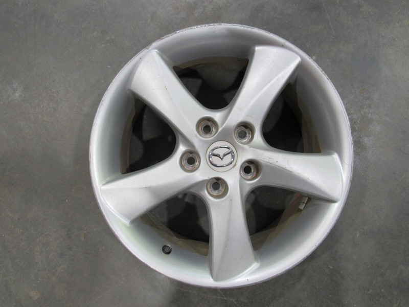 2003 2004 MAZDA 6 WHEEL 17x 7 ( ALLOY ), 5 ANGLED SPOKES