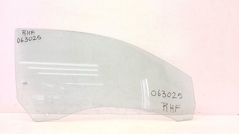 08-17 AUDI 8T A5 S5 RS5 COUPE FRONT PASSENGER RIGHT SIDE WINDOW GLASS 063025