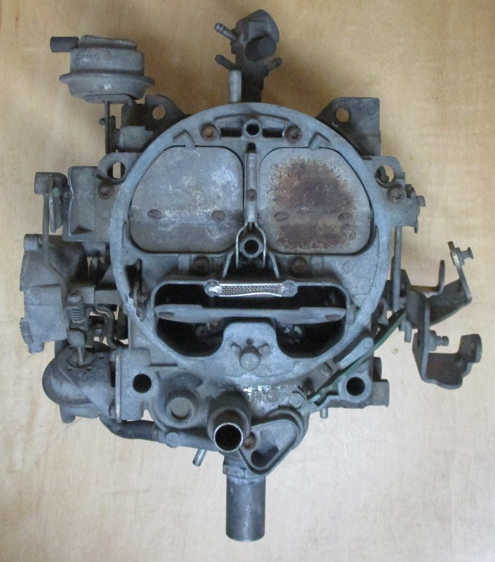 USED 4 BARREL ROCHESTER Q-JET CARBURETOR 17055047 2513 BOP 1975-1976 R4-M4MC