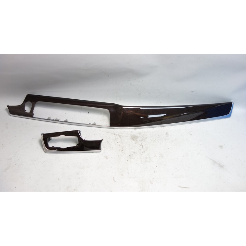 2011-2016 BMW F10 5-Series Dashboard Wood Trim Set Ash Grain Fine Line OE