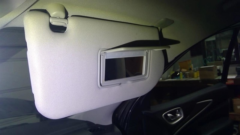 Passenger Sun Visor Illuminated Thru 09/30/18 Fits 14-19 INFINITI QX60 1800180