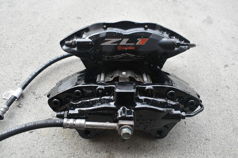 2010-2015 Camaro ZL1 Brembo Performance REAR PAIR Brake Calipers OEM *BLACK*