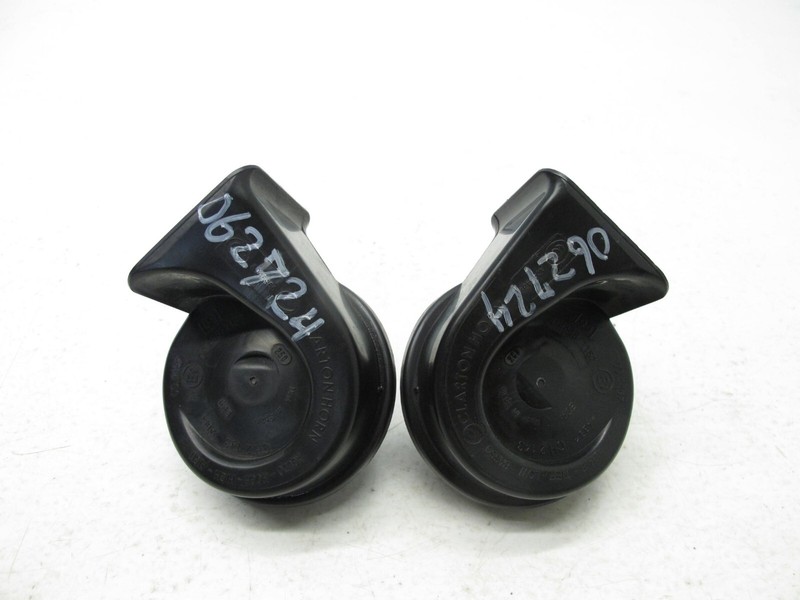 07-14 BMW E70 E71 X5 M X6 HIGH & LOW TONE HORN SIGNAL SET OEM 062724