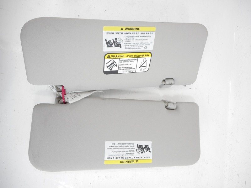 Mercedes-Benz ML63 Sun Shade Visor Pair Left Right Grey OEM GL 2007-2012