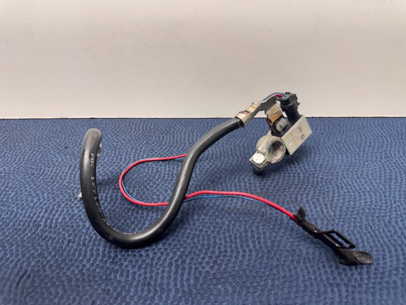 12-21 OEM BMW F30 330e IBS Negative Intelligent Battery Sensor Cable Monitor