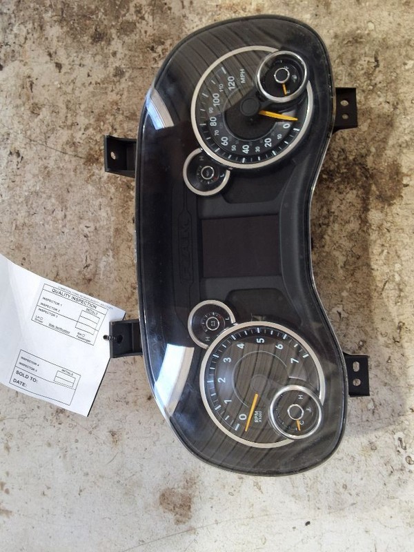 Speedometer New Style 6 Lug Wheel Cluster MPH Fits 19 DODGE 1500 PICKUP 3378734