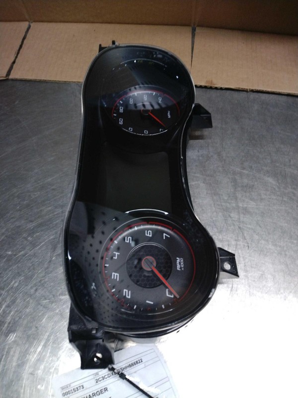 2017 Dodge Charger Speedometer Gauge Red OEM 68310246AC - Scuffs, 95K Miles