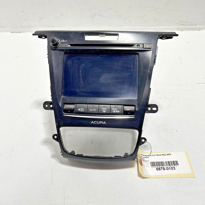 2018-2020 ACURA TLX TECH NAVIGATION DISPLAY RADIO RECEIVER CLIMATE CONTROL OEM