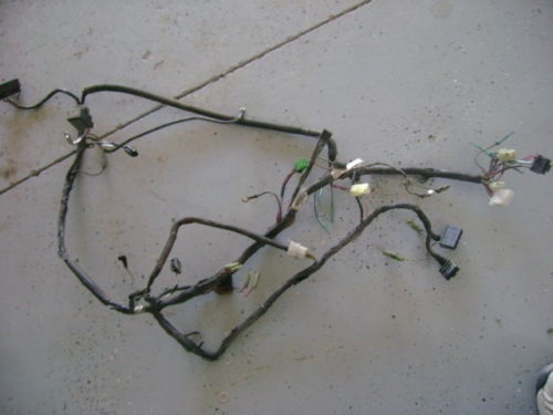 2001 Kawasaki ZR750 ZR 750 F Electrical Wires Harness 2000 Main Loom Wiring B3