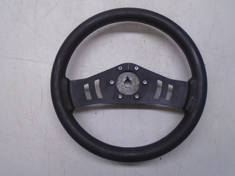 ZZ1 Marine Boat Steering Wheel Italian Nuova Raid 13.5" 1-Key 2-Spoke