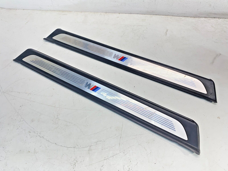 12-16 BMW F13 6 Series Coupe M Sport Door Entrance Sill Trim Cover Set! OEM✅