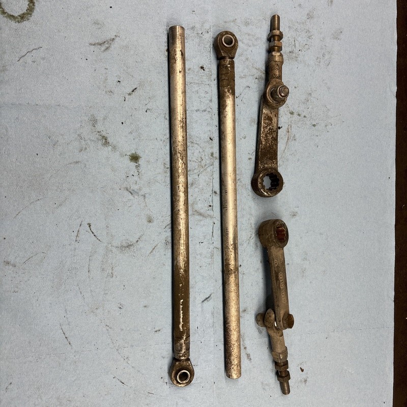 80 81 Arctic Cat El Tigre 6000 Vintage Snowmobile Steering Rod Ends Good