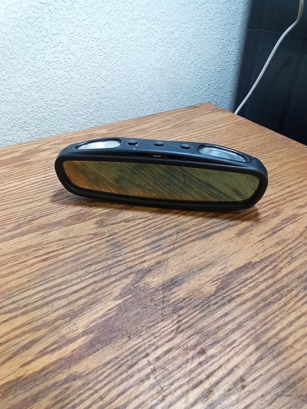 OEM 97-00 Chrysler Sebring Coupe Auto Dim Rearview Mirror W/Maplights