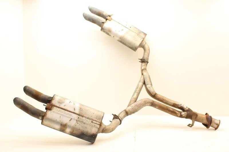 1984-1989 Chevrolet Corvette 5.7L Dual Flow Master Rear Muffler Assembly