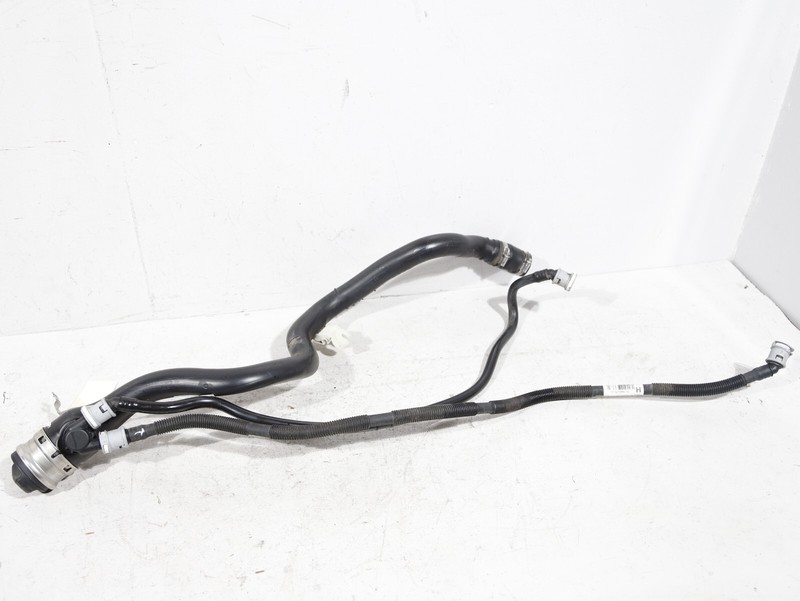 12-18 BMW F30 3 SERIES GAS FUEL TANK FILLER NECK TUBE PIPE HOSE LID BLACK OEM