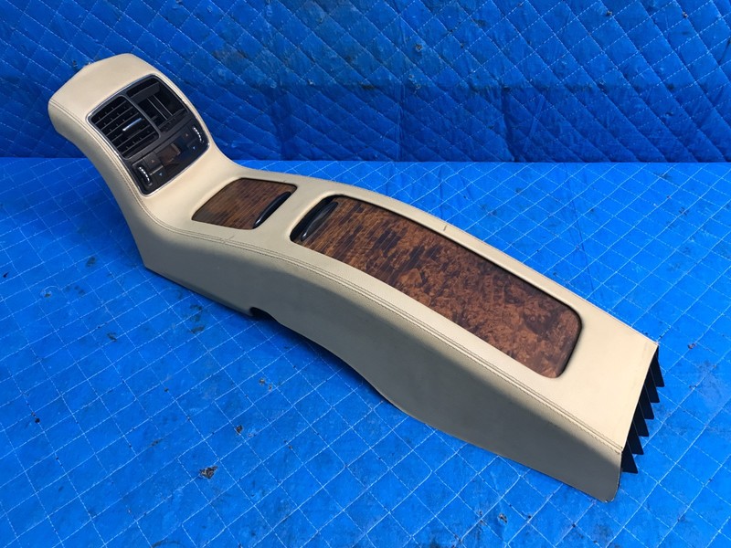 2007-2011 CLS500 Center Console Trim Rear Floor Storage Ac Vent Grill Beige