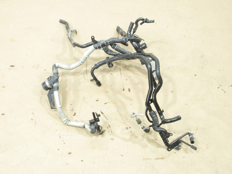 12-18 Bentley Continental GT W12 2015 6.0L Coolant Pipe Line Hose Tube Set |:A