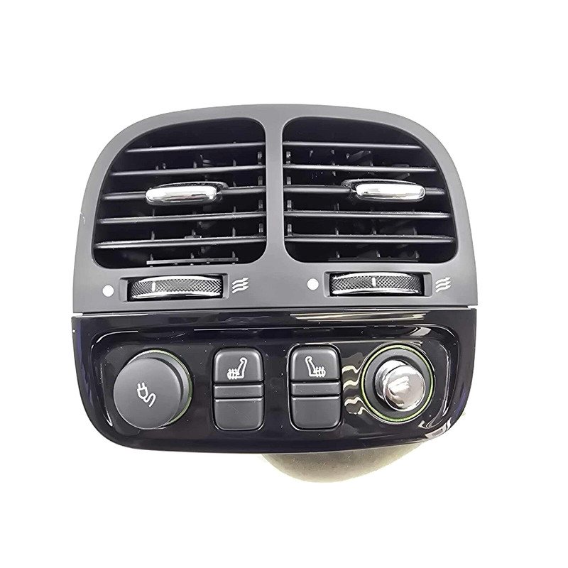 2004 Jaguar XJ8 Rear Center Console A/C Vent w/ Power Outlet P/N 2W9319C570