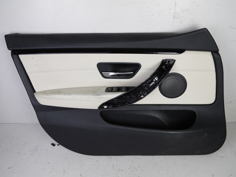 BMW 428i 430i F36 FRONT LEFT DOOR PANEL COVER IVORY WHITE 2014-2020