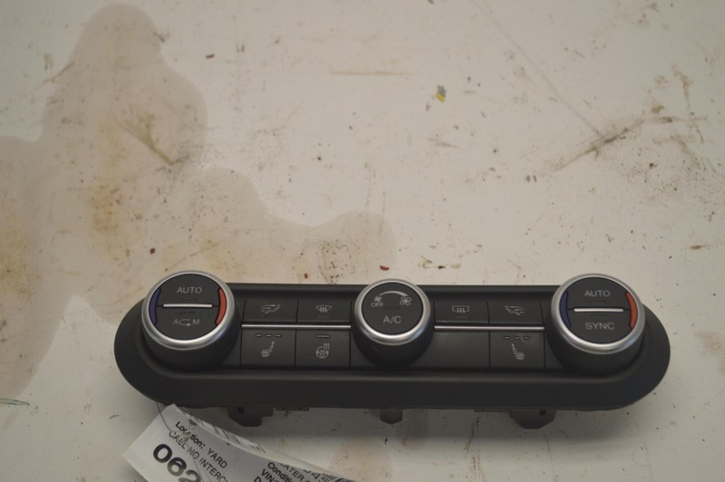 2018-2021 ALFA ROMEO STELVIO A/C HEATER CLIMATE TEMPERATURE CONTROL PANEL OEM