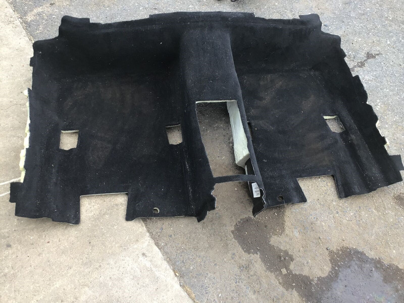 Mercedes C63 S W205 2015 Rear Floor Carpet Cover Liner Mat 15-20 ;:A