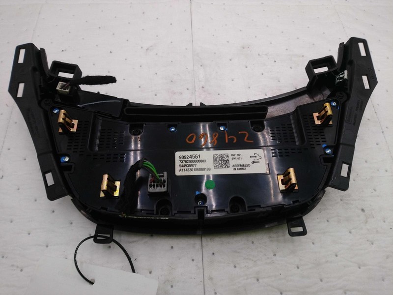 2015 Buick Regal A/C Selector Switch OEM Black 26202378 90924561 61K Miles