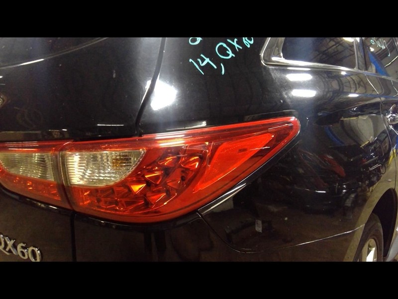 Passenger Tail Light Quarter Panel Mounted Fits 14-15 INFINITI QX60 1624036