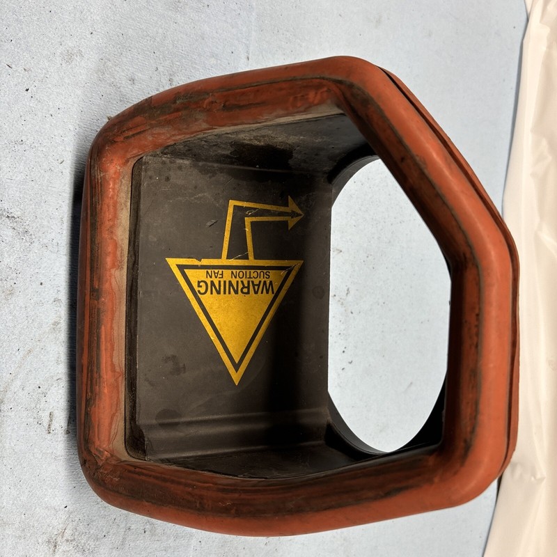 1976 Evinrude Skimmer 440 Vintage Snowmobile Motor fresh air intake duct