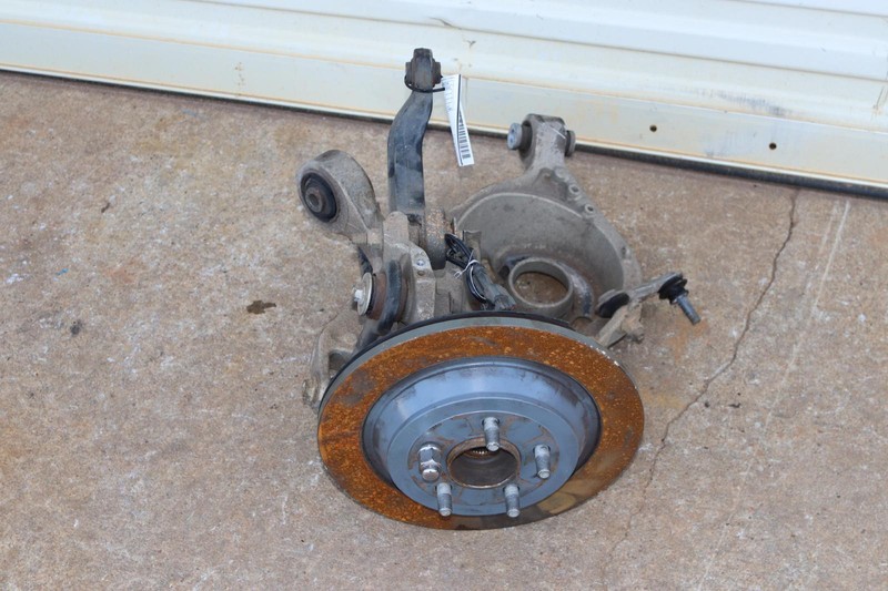2015-2022 FORD MUSTANG REAR LEFT SPINDLE KNUCKLE WHEEL HUB W/ CONTROL ARMS OEM
