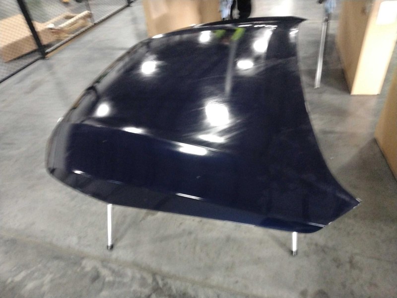 2015 Subaru Impreza OEM Blue Hood Panel - Good Condition, No Rust