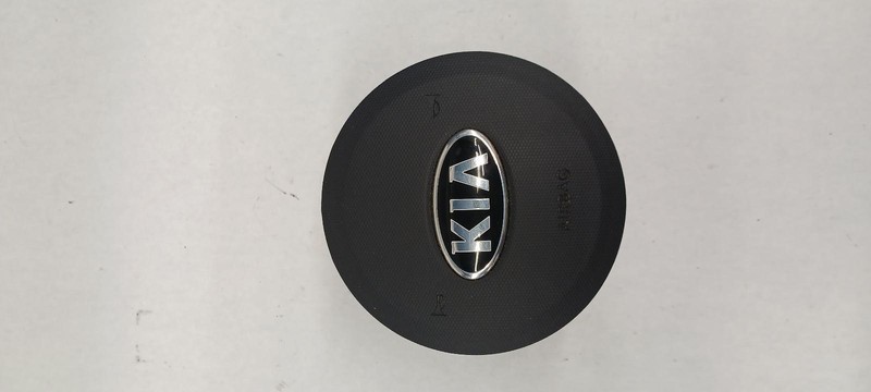 13 KIA SOUL Left Air Bag driver wheel black OEM
