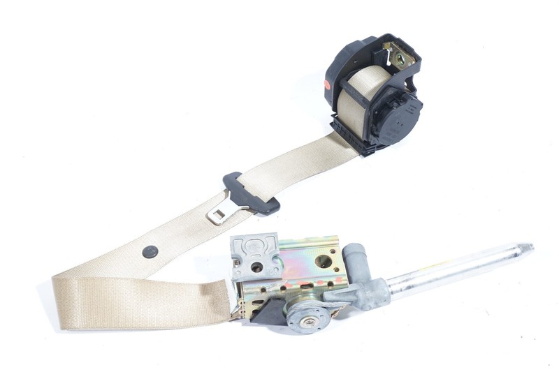 2002 - 2008 BMW 745I 745LI E65 E66 REAR LEFT DRIVER SIDE SEAT BELT BEIGE OEM